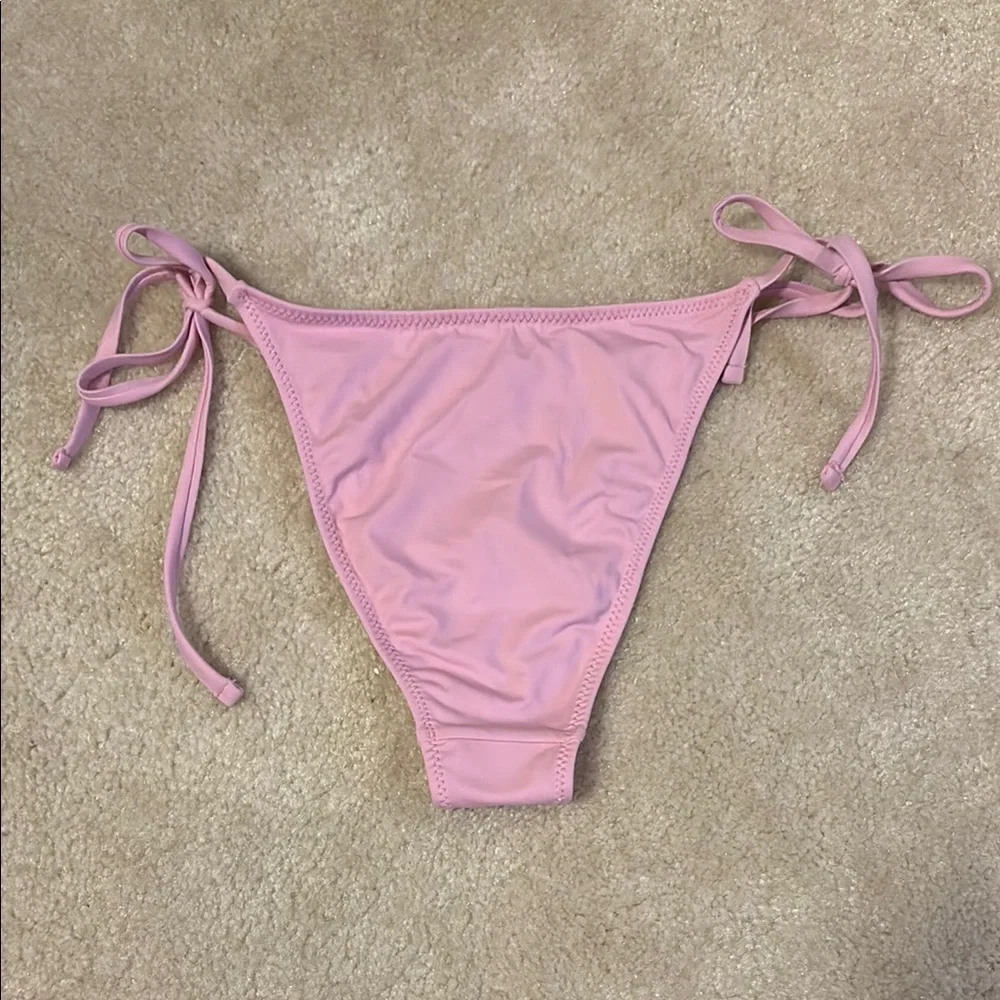 PacSun Light Pink Tie-Side Bikini Bottom - Picture 6 of 8